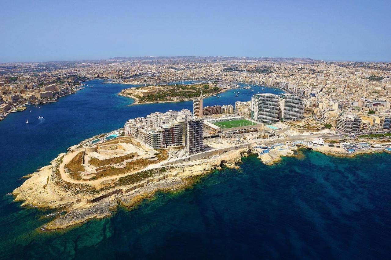 סליאמה Luxurious Apt With Ocean Views And Pool In Tigne Point מראה חיצוני תמונה